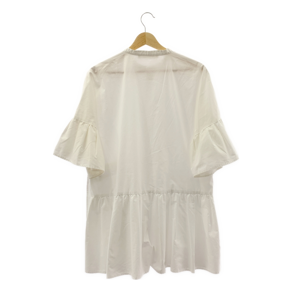 ESTNATION / エストネーション フリルギャザーボリュームブラウス