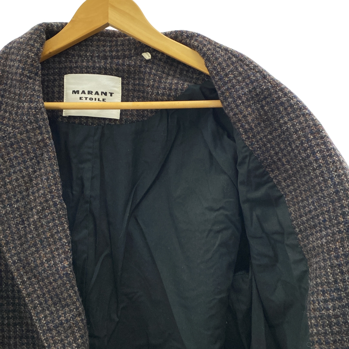 ISABEL MARANT ETOILE / イザベルマランエトワール LIMIZA COAT ウール チェック チェスターコート