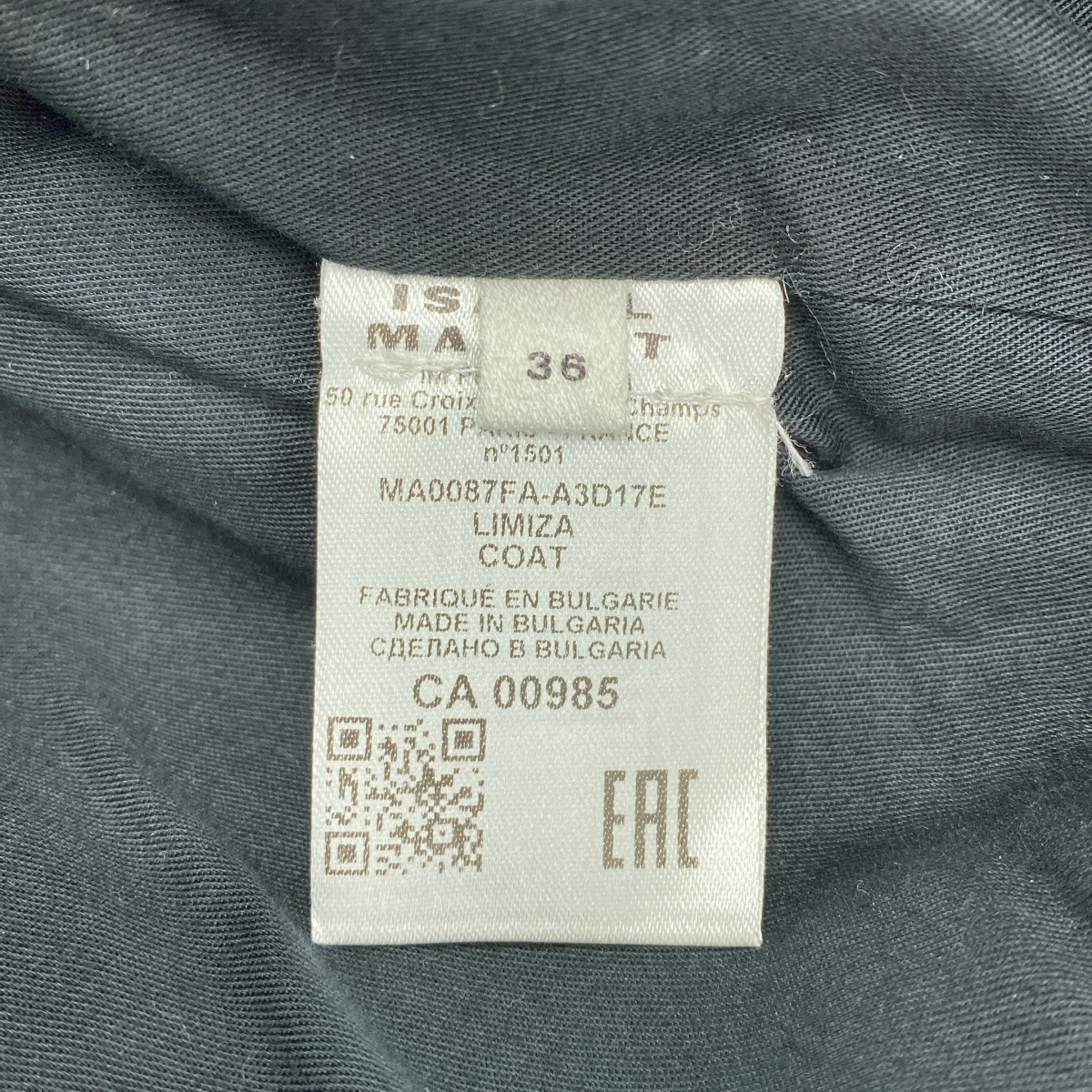 ISABEL MARANT ETOILE / イザベルマランエトワール LIMIZA COAT ウール チェック チェスターコート