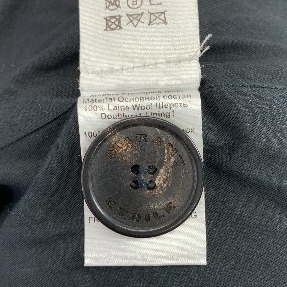 ISABEL MARANT ETOILE / イザベルマランエトワール LIMIZA COAT ウール チェック チェスターコート