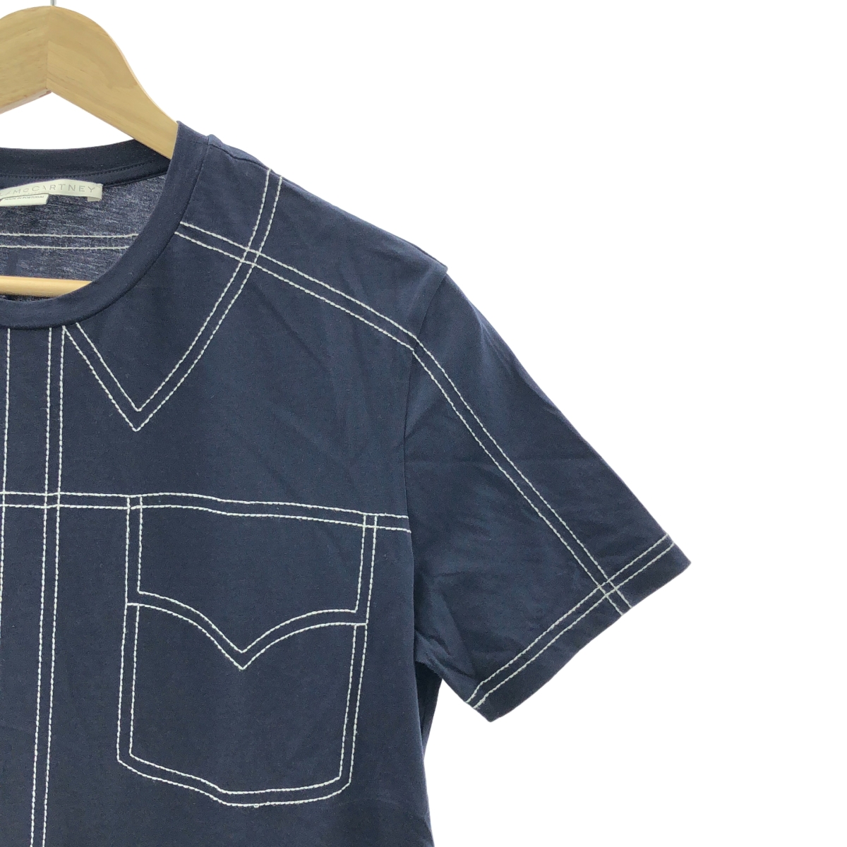 STELLA McCARTNEY / ステラマッカートニー コットン ステッチ Tシャツ