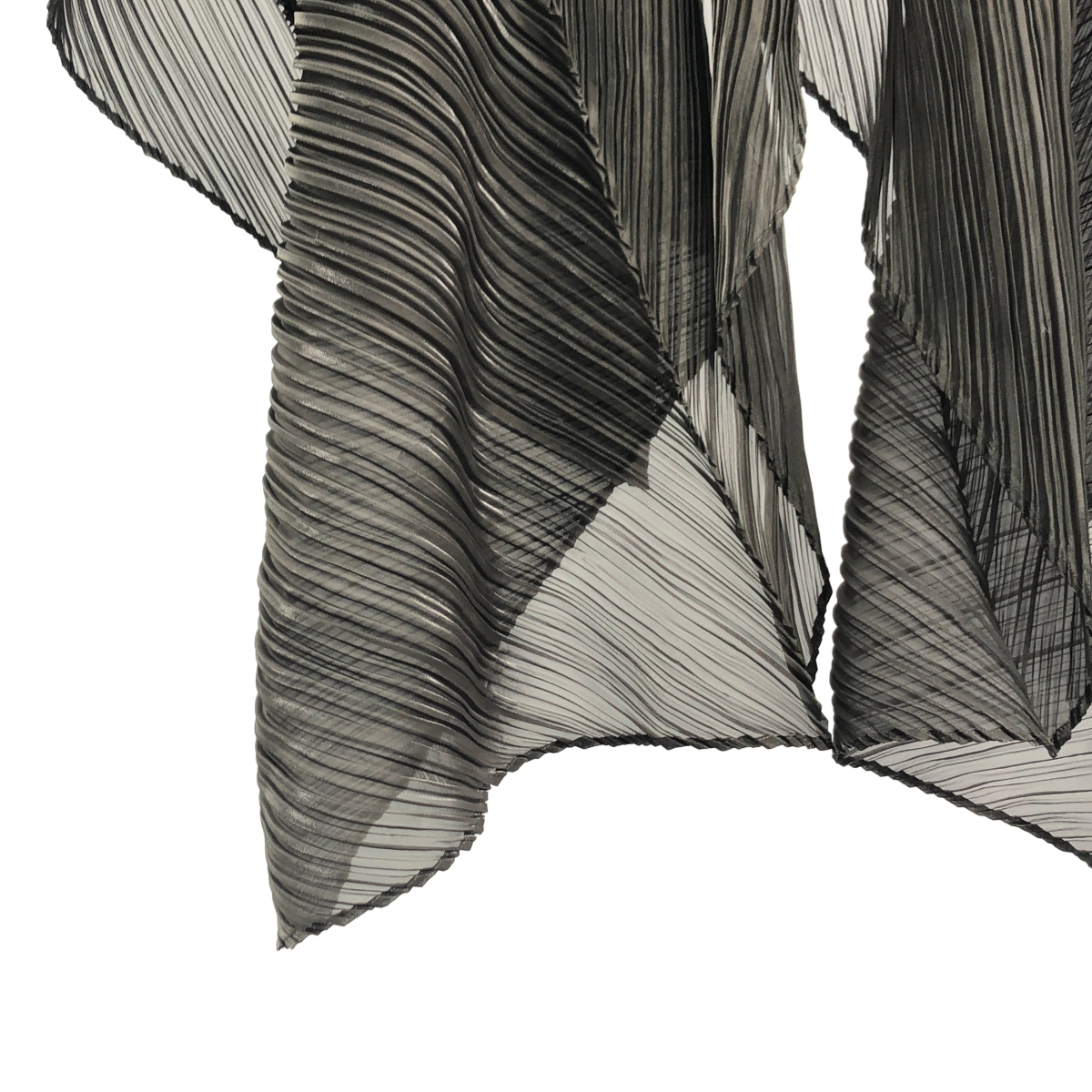 PLEATS PLEASE ISSEY MIYAKE / プリーツプリーズイッセイミヤケ 変形 ボリューム ストール ポンチョ