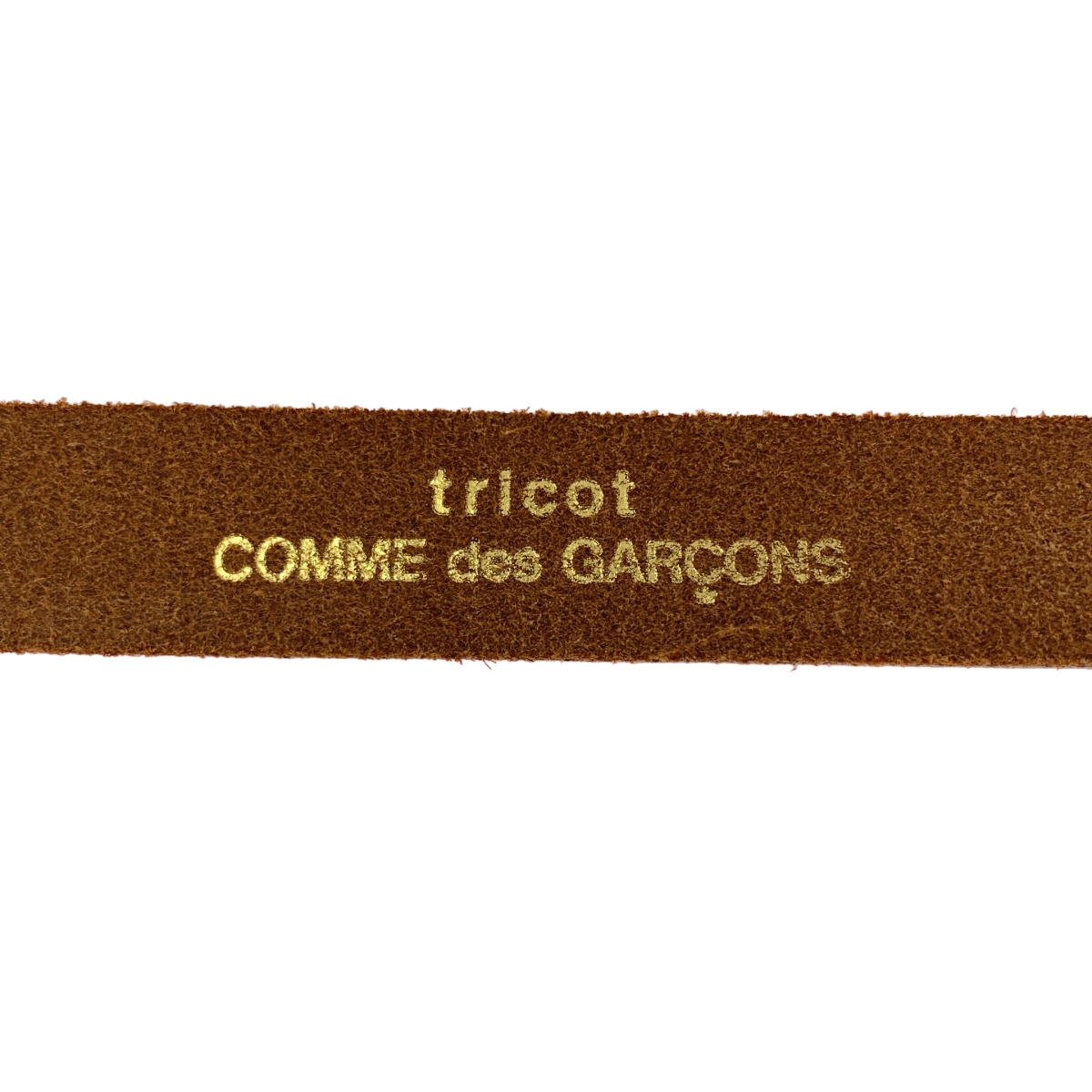 tricot COMME des GARCONS / トリココムデギャルソン レザー ネオンカラー ベルト