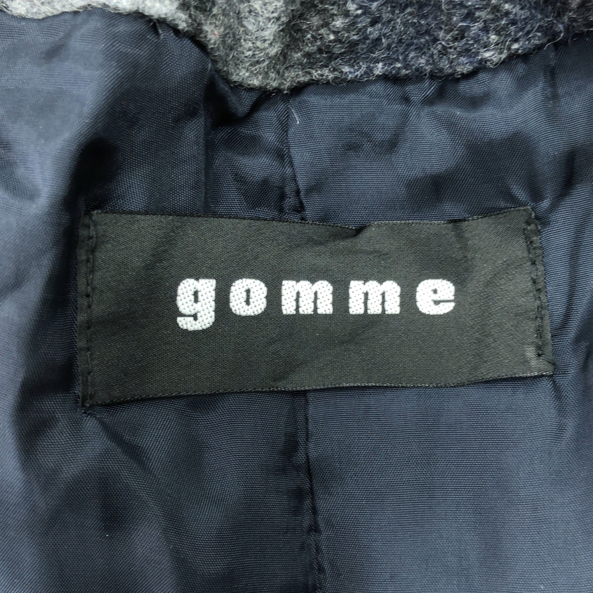 gomme / ゴム チェック プリーツ ロング イージースカート