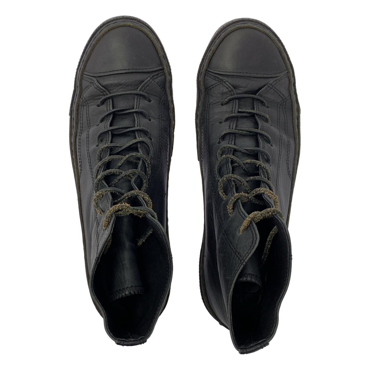 Hender scheme / エンダースキーマ manual industrial products 19 / マニュアルインダストリアルプロダクツ レザー ハイカット スニーカー