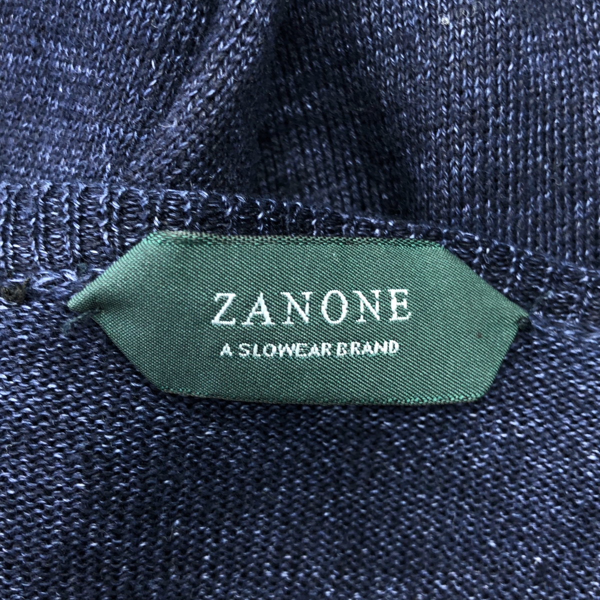 ZANONE / ザノーネ リネン クルーネックニット