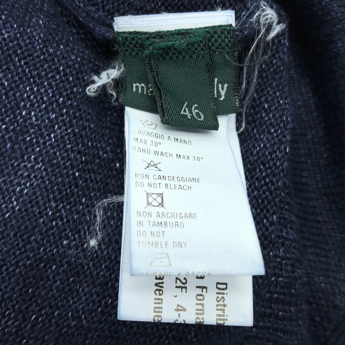 ZANONE / ザノーネ リネン クルーネックニット