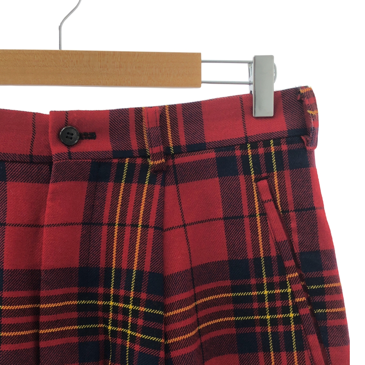 COMME des GARCONS HOMME PLUS / コムデギャルソンオムプリュス タータンチェック サルエル ショートパンツ ショーツ