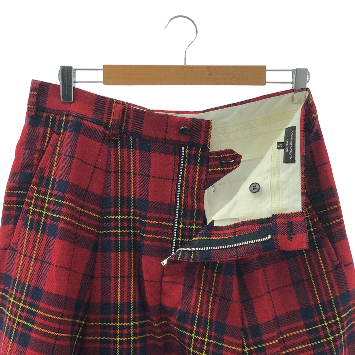 COMME des GARCONS HOMME PLUS / コムデギャルソンオムプリュス タータンチェック サルエル ショートパンツ ショーツ