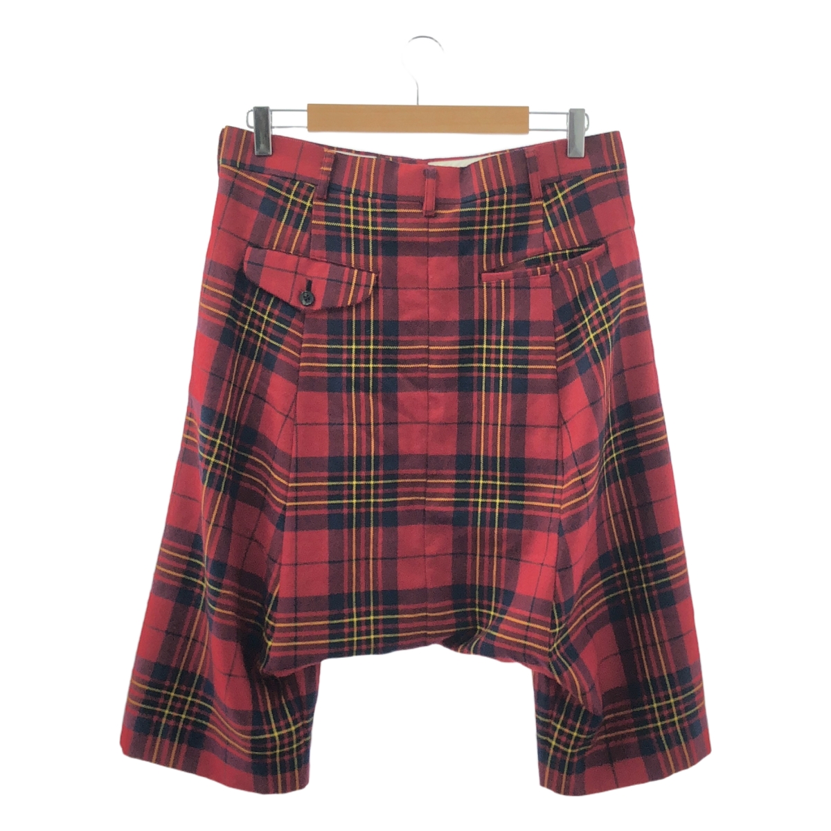 COMME des GARCONS HOMME PLUS / コムデギャルソンオムプリュス タータンチェック サルエル ショートパンツ ショーツ