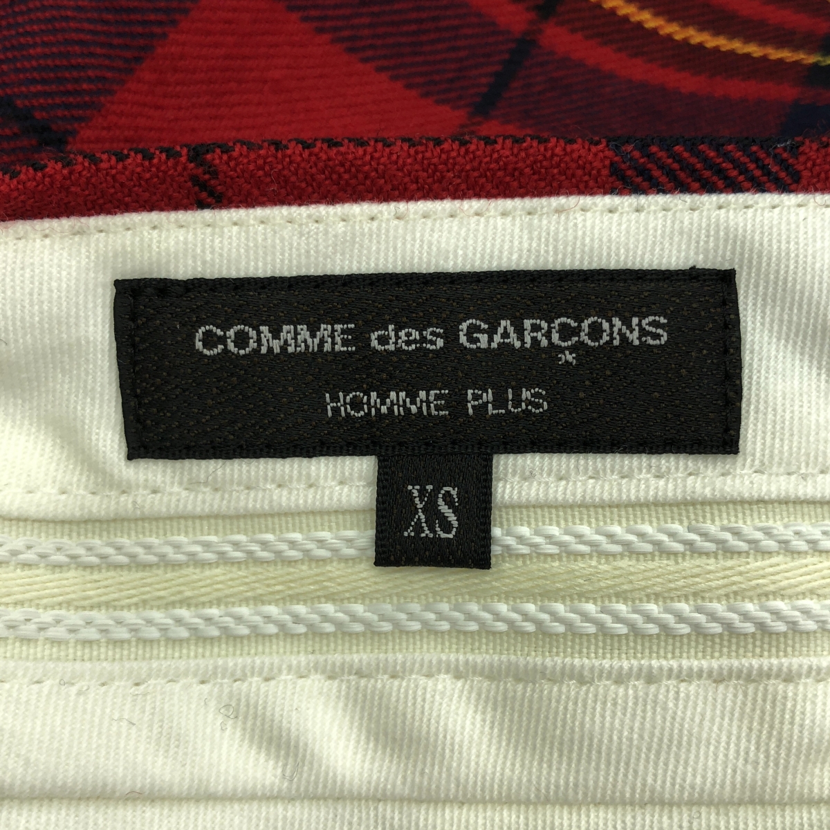 COMME des GARCONS HOMME PLUS / コムデギャルソンオムプリュス タータンチェック サルエル ショートパンツ ショーツ