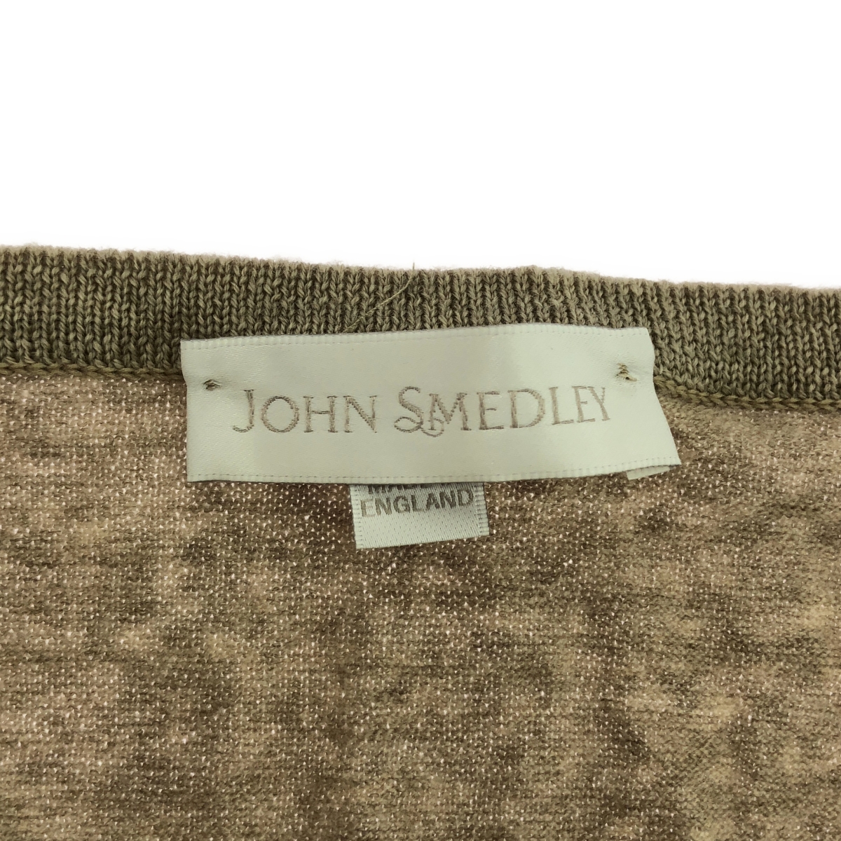 JOHN SMEDLEY / ジョンスメドレー ウール ハイゲージ ニット カーディガン