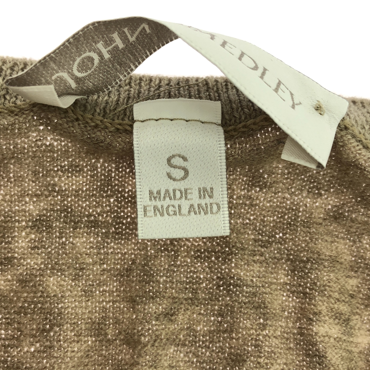 JOHN SMEDLEY / ジョンスメドレー ウール ハイゲージ ニット カーディガン