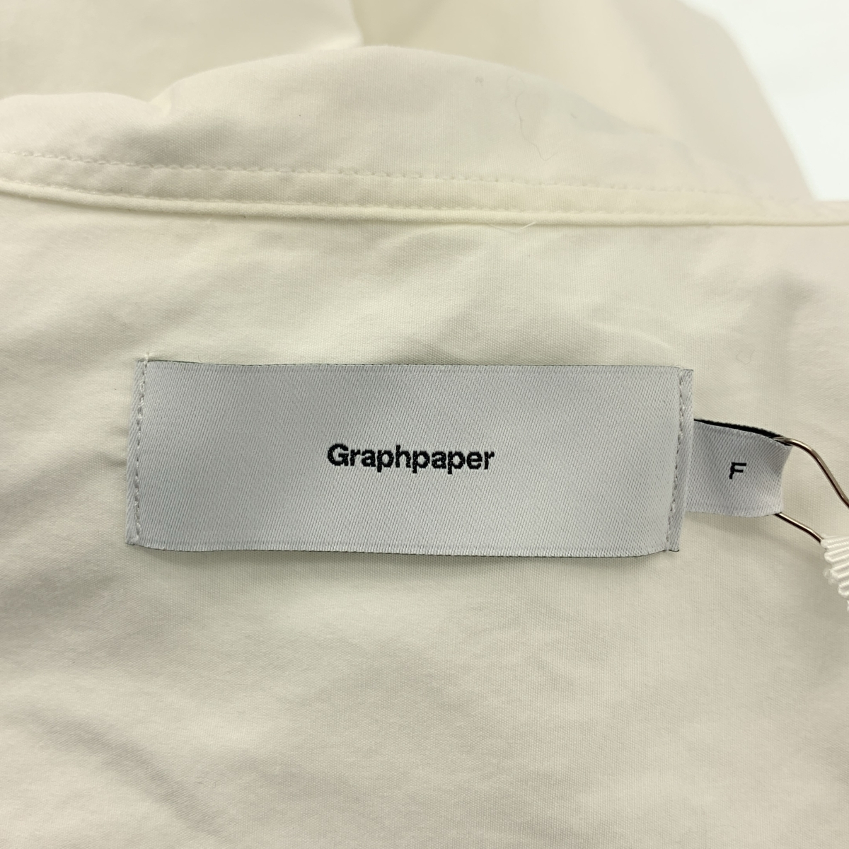 Graphpaper / グラフペーパー Broad Oversized L/S Regular Collar Shirt ブロード レギュラーカラーシャツ