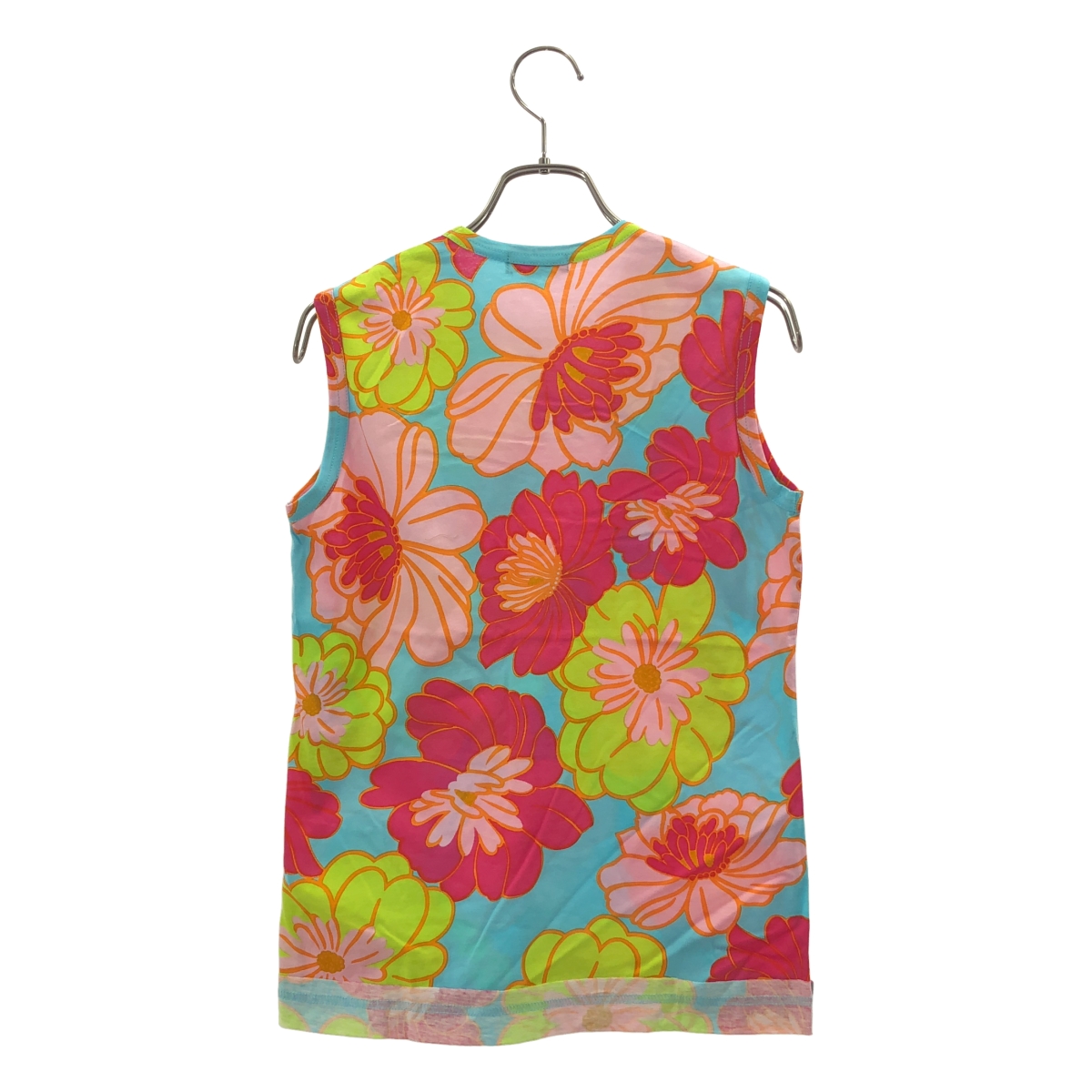 tricot COMME des GARCONS / トリココムデギャルソン 総柄 フラワー タンクトップ カットソー