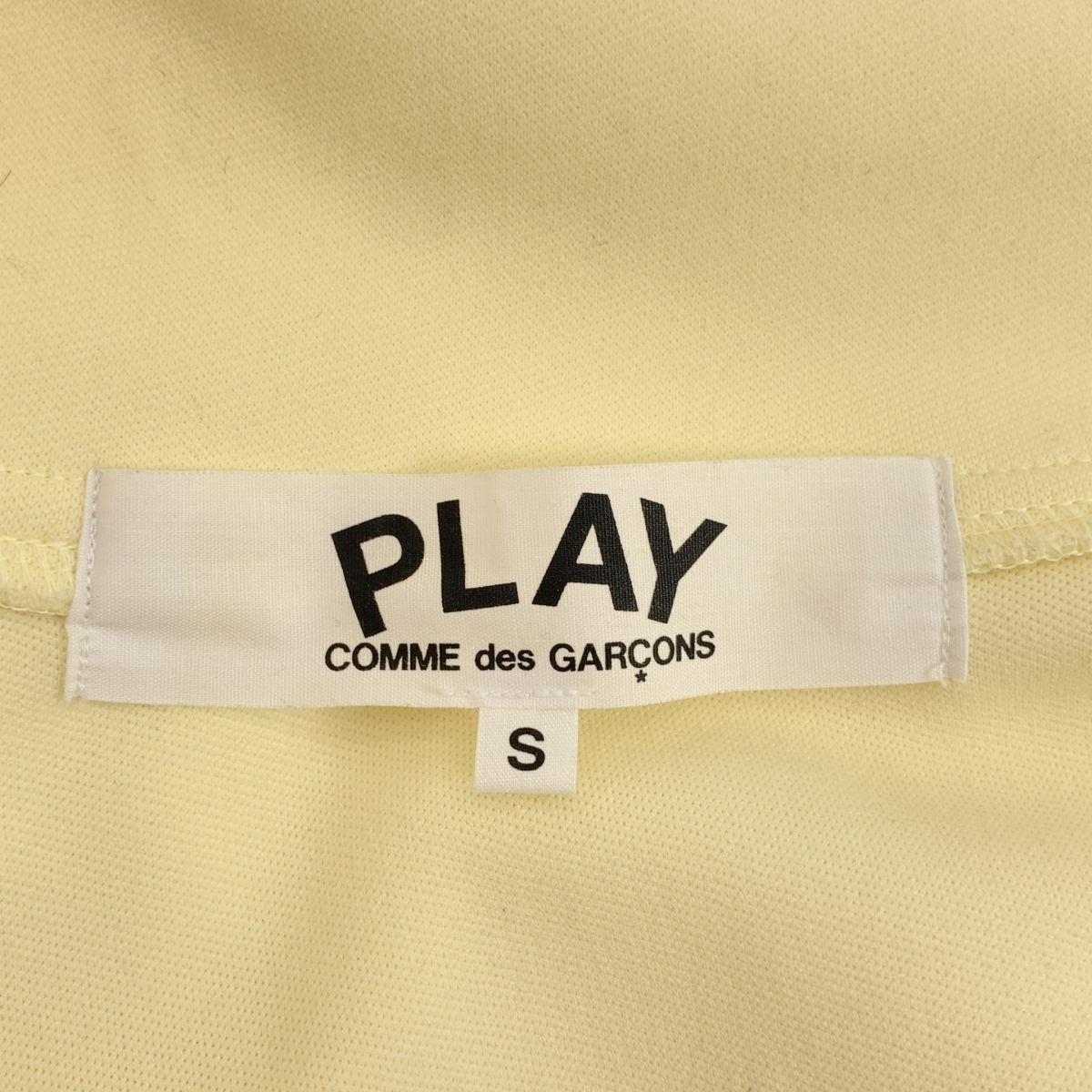 PLAY COMME des GARCONS / プレイコムデギャルソン ハートロゴワッペン バックプリント ジャージ トラックジャケット