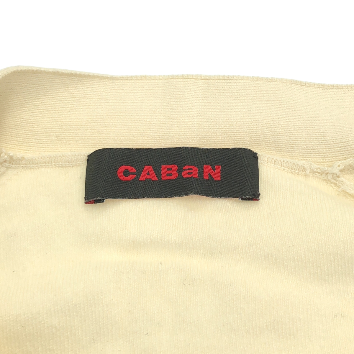 CABaN / キャバン コットンカシミヤ Vネック カーディガン