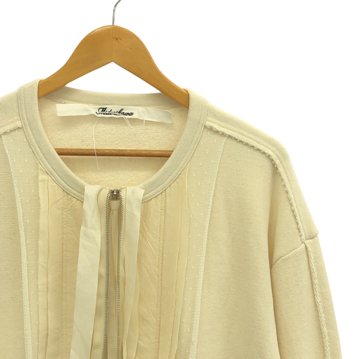 Midorikawa / ミドリカワ Full Zip Sweat ノーカラー フルジップ スウェットジャケット