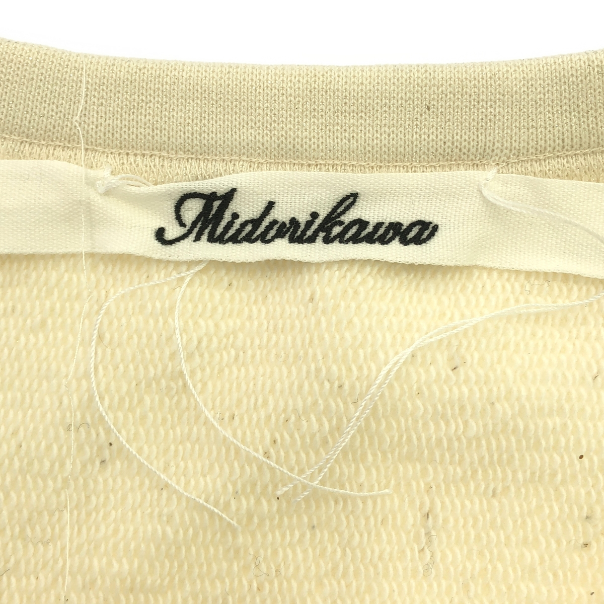 Midorikawa / ミドリカワ Full Zip Sweat ノーカラー フルジップ スウェットジャケット