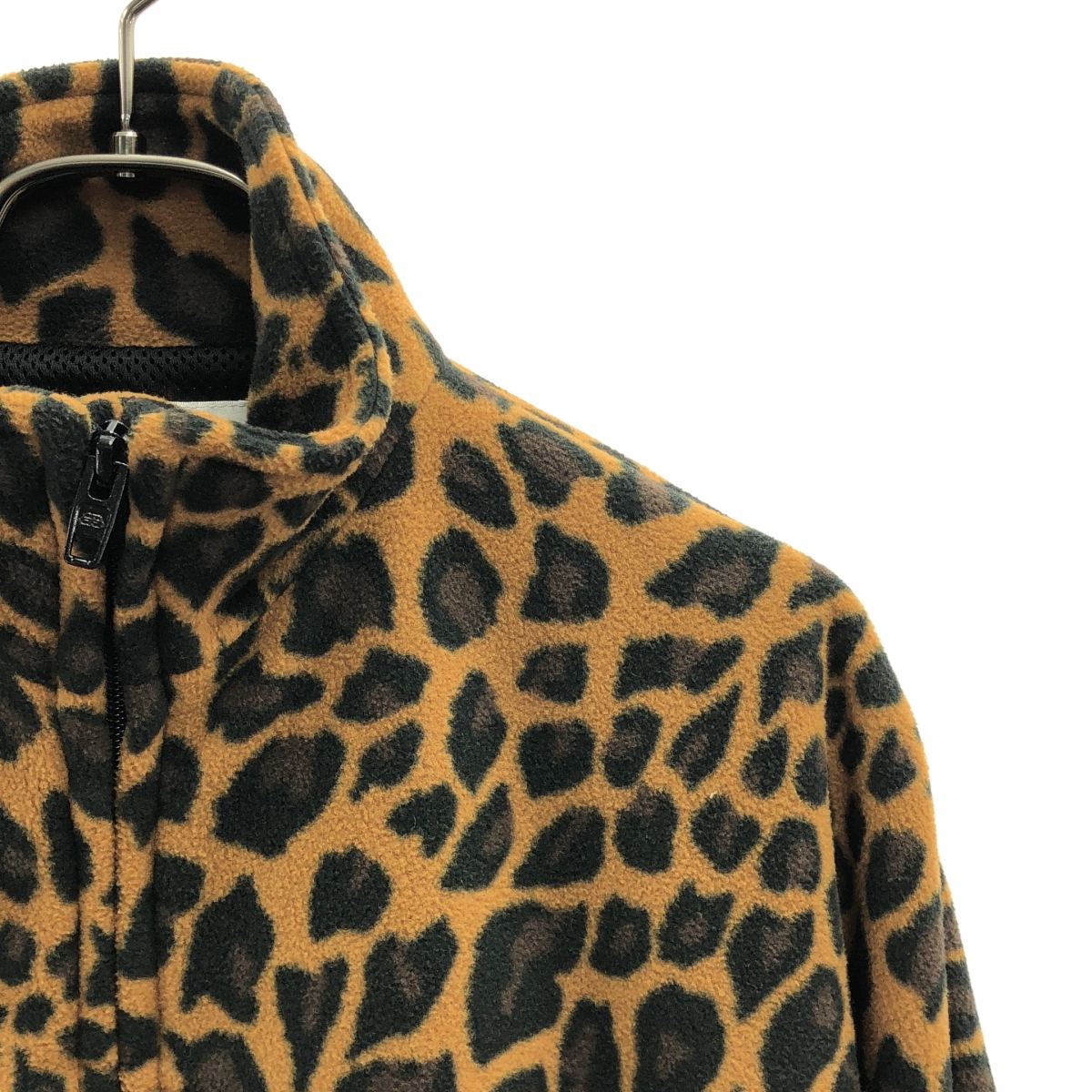 BALENCIAGA / バレンシアガ ポリエステル レオパード ジップ ジャケット