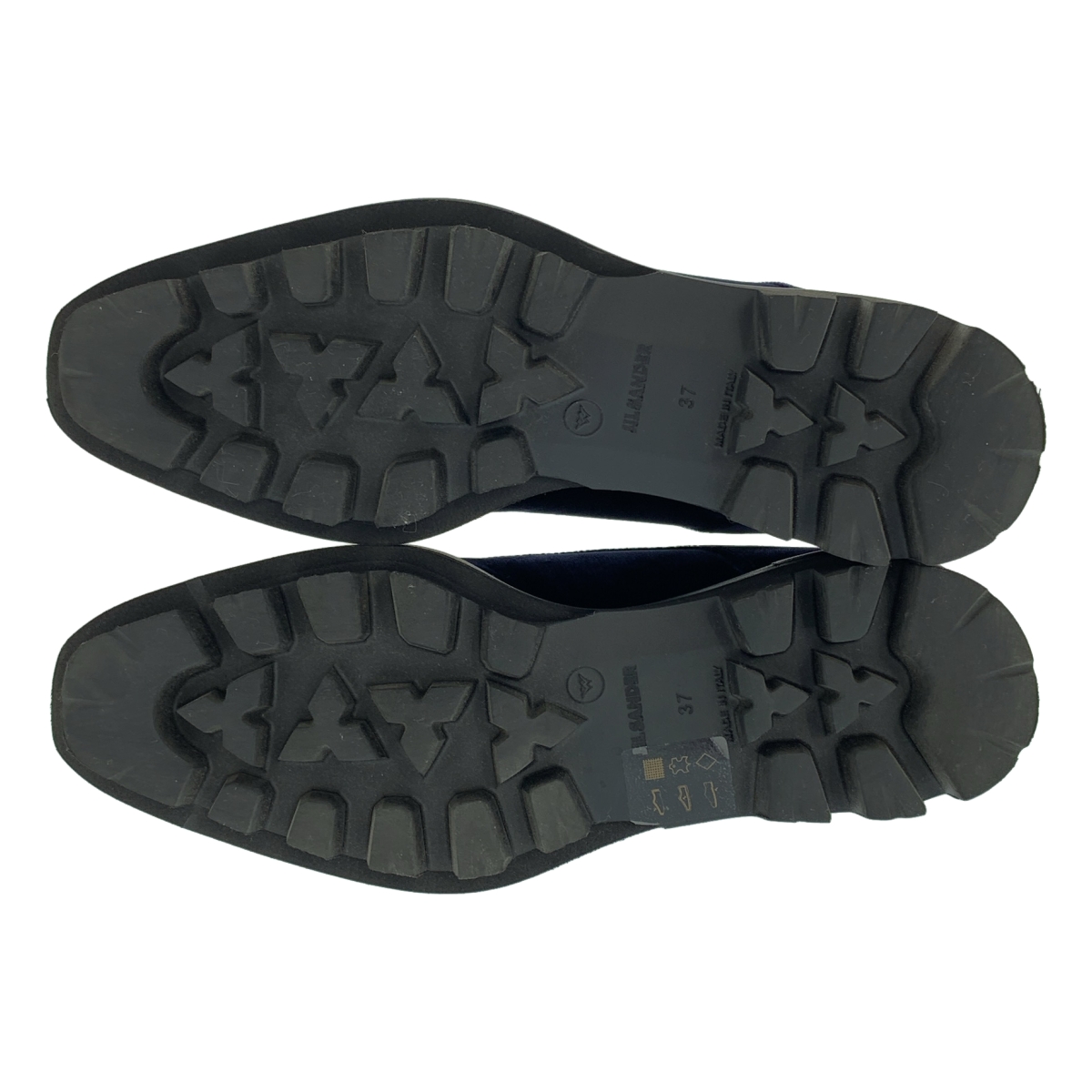 JIL SANDER / ジルサンダー ベロア レースアップシューズ