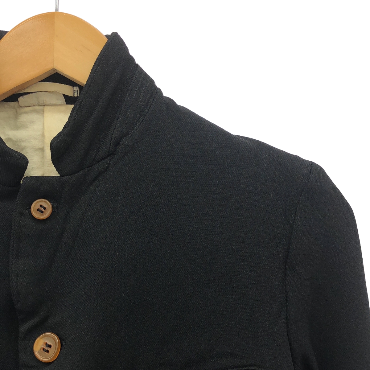 COMME des GARCONS HOMME PLUS / コムデギャルソンオムプリュス ポリエステル 縮絨 燕尾 テーラードジャケット