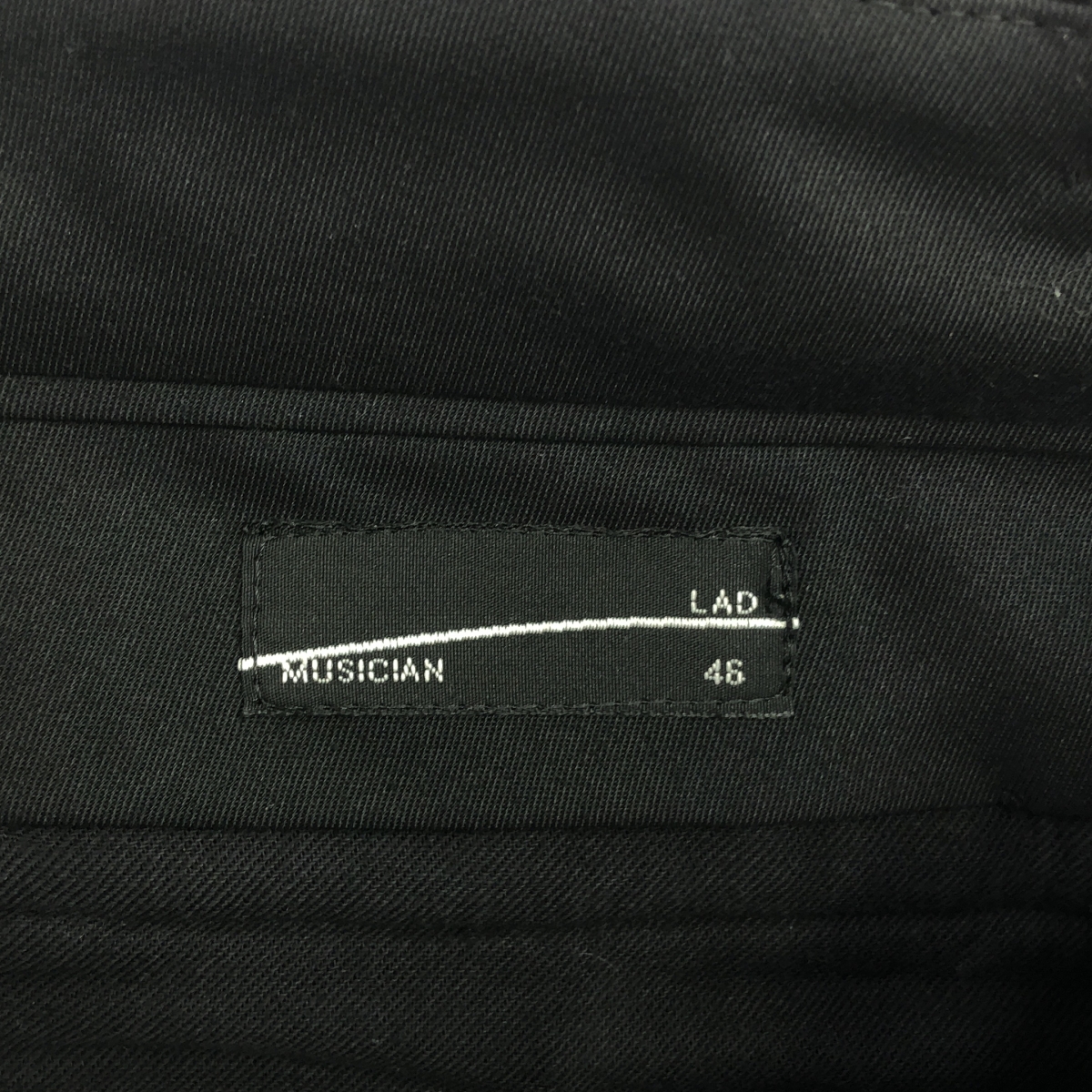 LAD MUSICIAN / ラッドミュージシャン サイドアジャスター チェック ウール パンツ