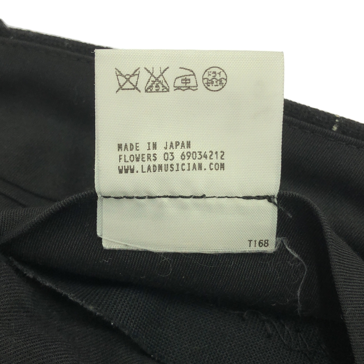 LAD MUSICIAN / ラッドミュージシャン サイドアジャスター チェック ウール パンツ