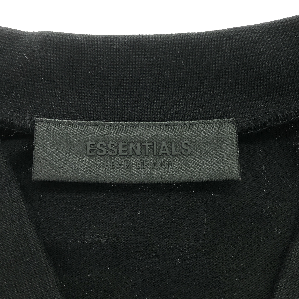 FOG ESSENTIALS / エフオージーエッセンシャルズ Heavy Jersey Football Tee / ラバーロゴ フットボール オーバー カットソー Tシャツ