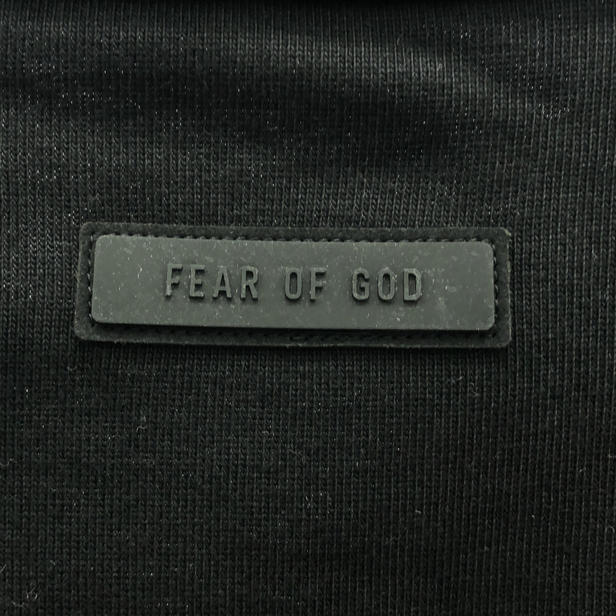 FOG ESSENTIALS / エフオージーエッセンシャルズ Heavy Jersey Football Tee / ラバーロゴ フットボール オーバー カットソー Tシャツ