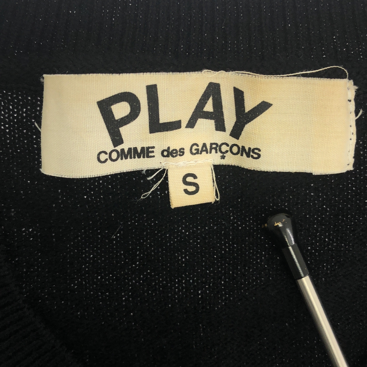 PLAY COMME des GARCONS / プレイコムデギャルソン ハートワッペン ニット カーディガン