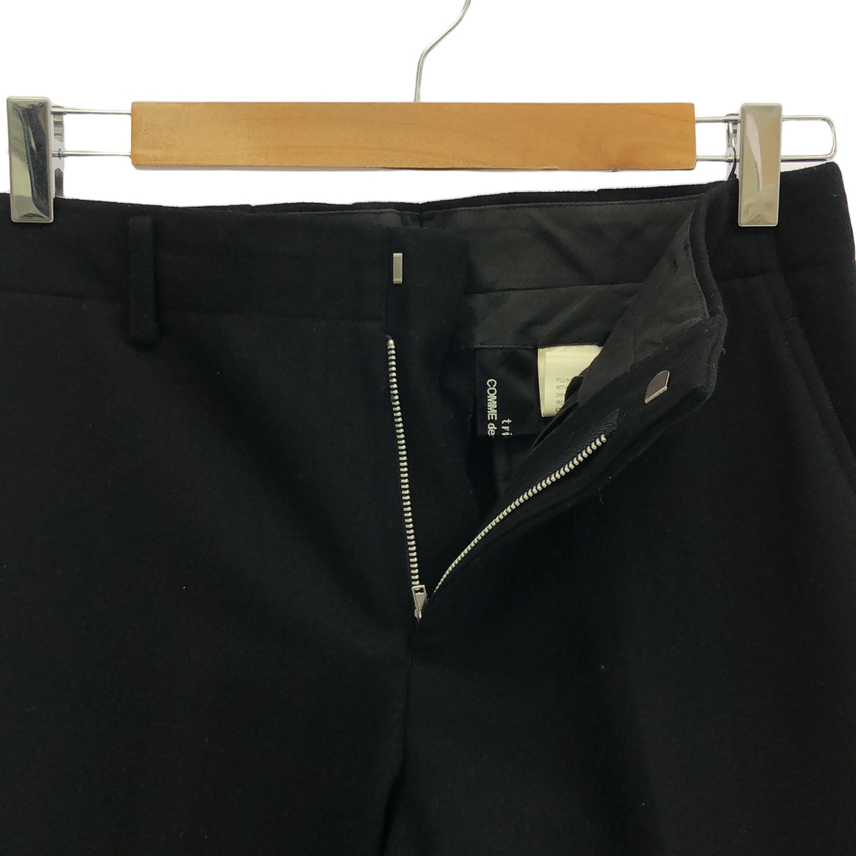 tricot COMME des GARCONS / トリココムデギャルソン ウール 縮絨 スラックス パンツ