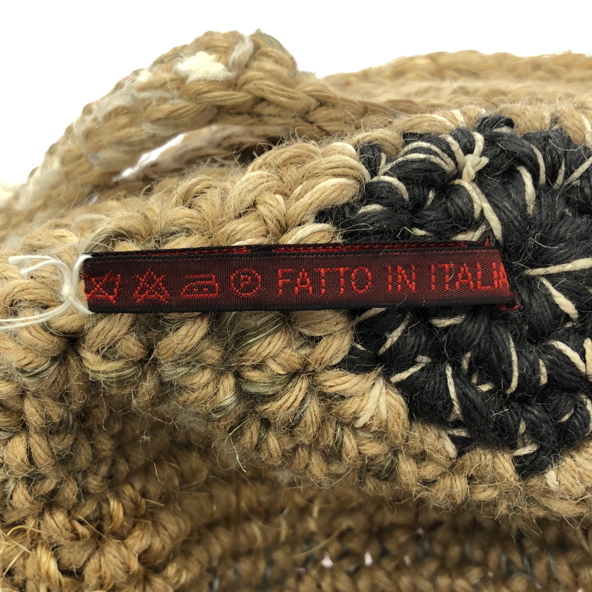 DANIELA GREGIS / ダニエラグレジス 裂き編み ハンド トートバッグ