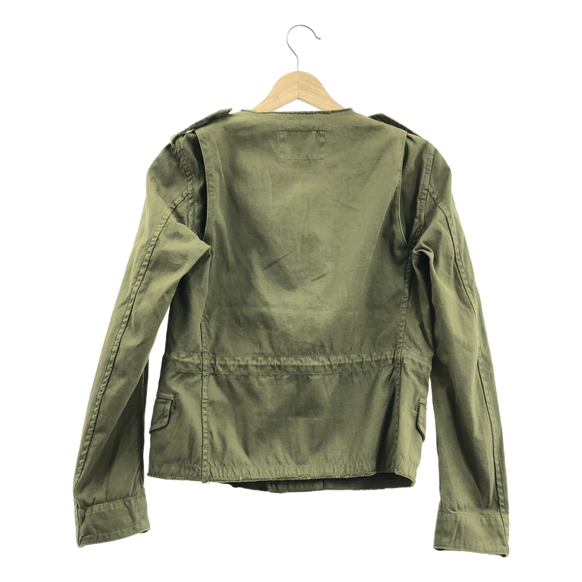 Edition / エディション トゥモローランド ノーカラー ミリタリー ジャケット