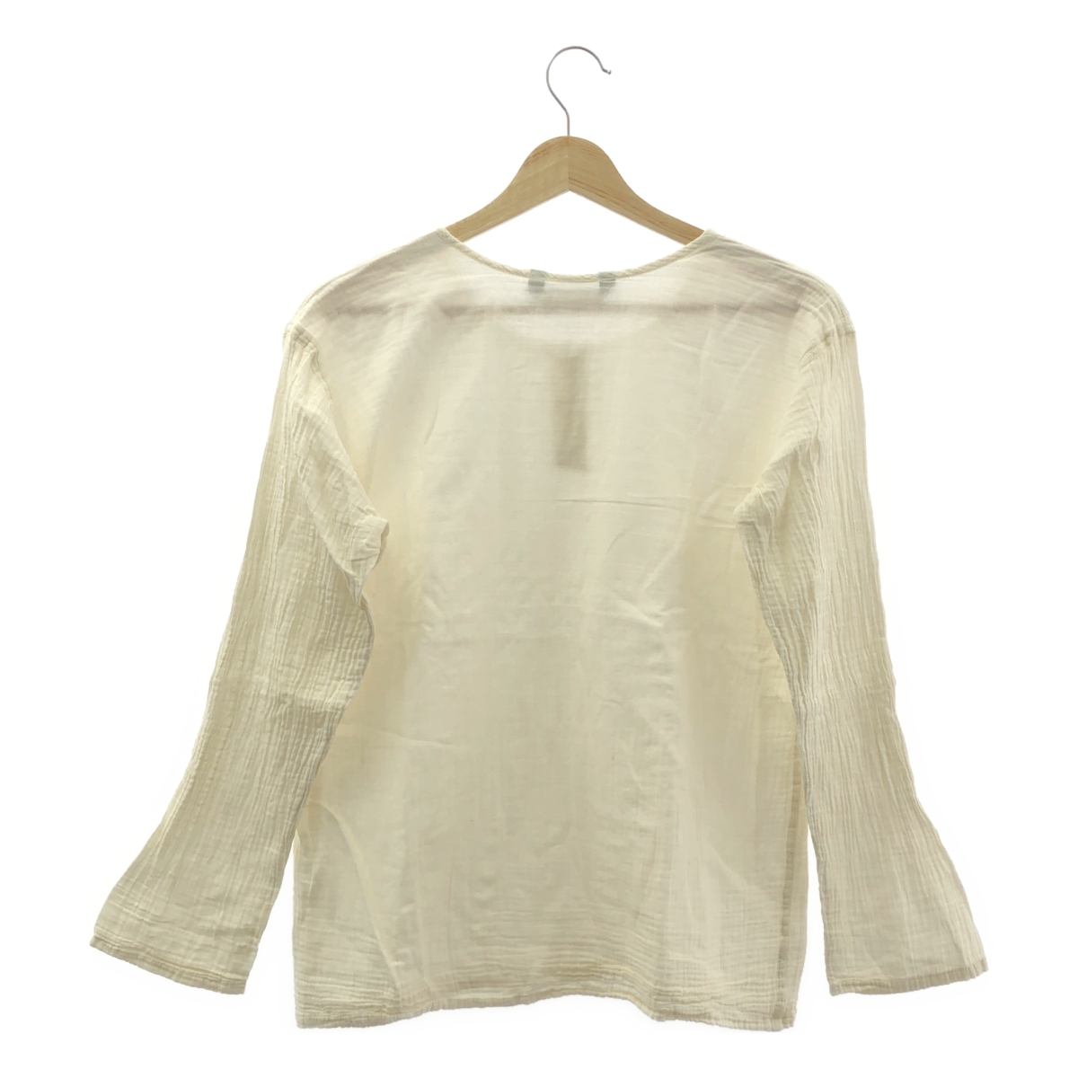 Paul Harnden / ポールハーデン cotton shirt / ワッシャー ヘンリーネック シャツ