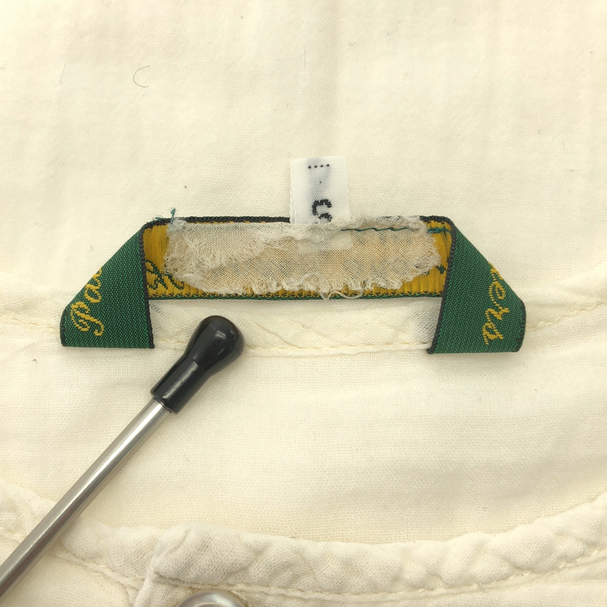 Paul Harnden / ポールハーデン cotton shirt / ワッシャー ヘンリーネック シャツ