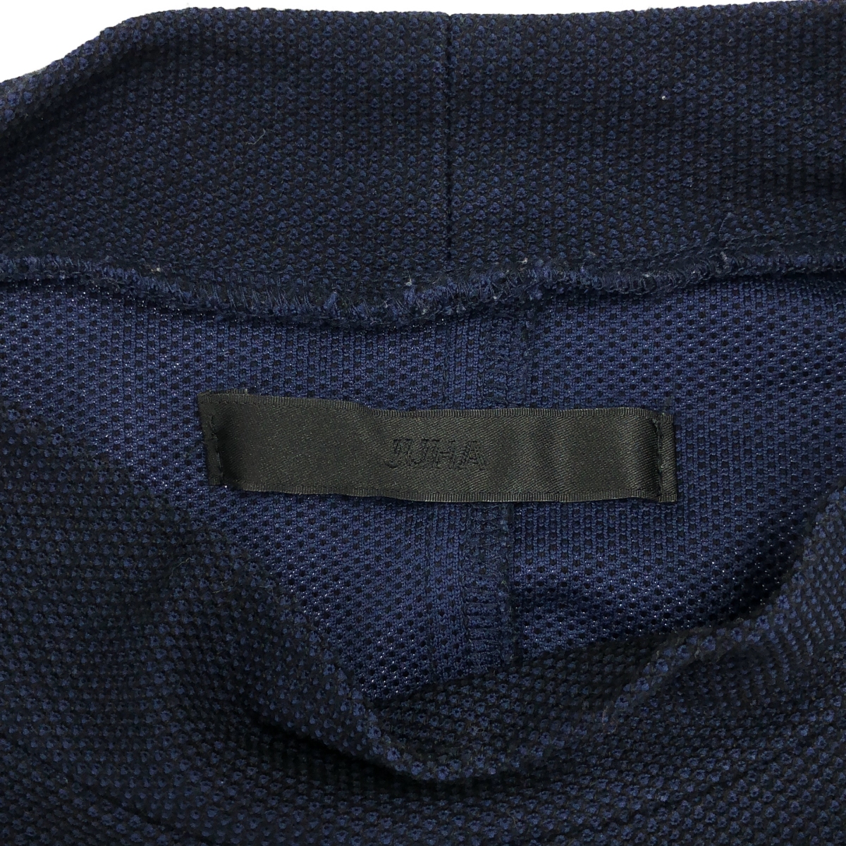 JUHA / ユハ モックネック 鹿の子 オーバーサイズ Tシャツ