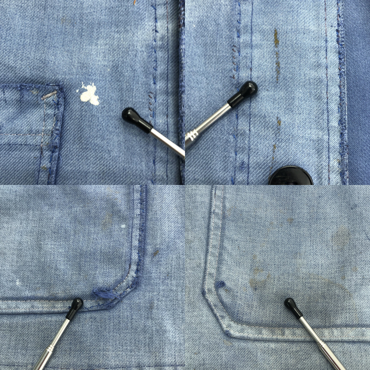 EURO VINTAGE / ユーロヴィンテージ 推定50-60s フレンチワークジャケット