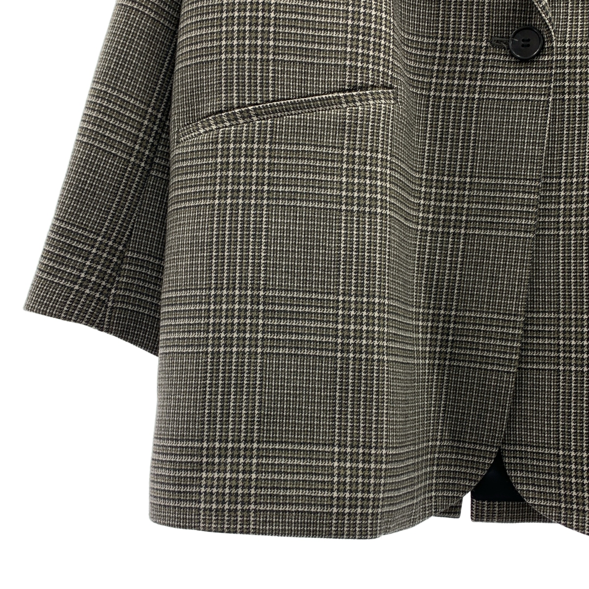 Col Pierrot / コルピエロ Deuxieme Classe / セットアップ / Check Jacket 1B ジャケット 総裏地 / 裾ジップ スラックス パンツ 裏地付き