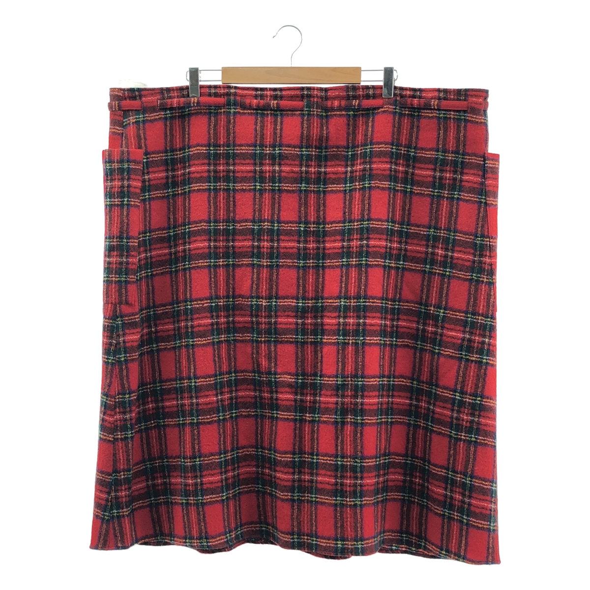 R&D.M.Co / オールドマンズテーラー WOOL TARTAN CHECK STRING SKIRT ウールタータンチェック ストリングスカート