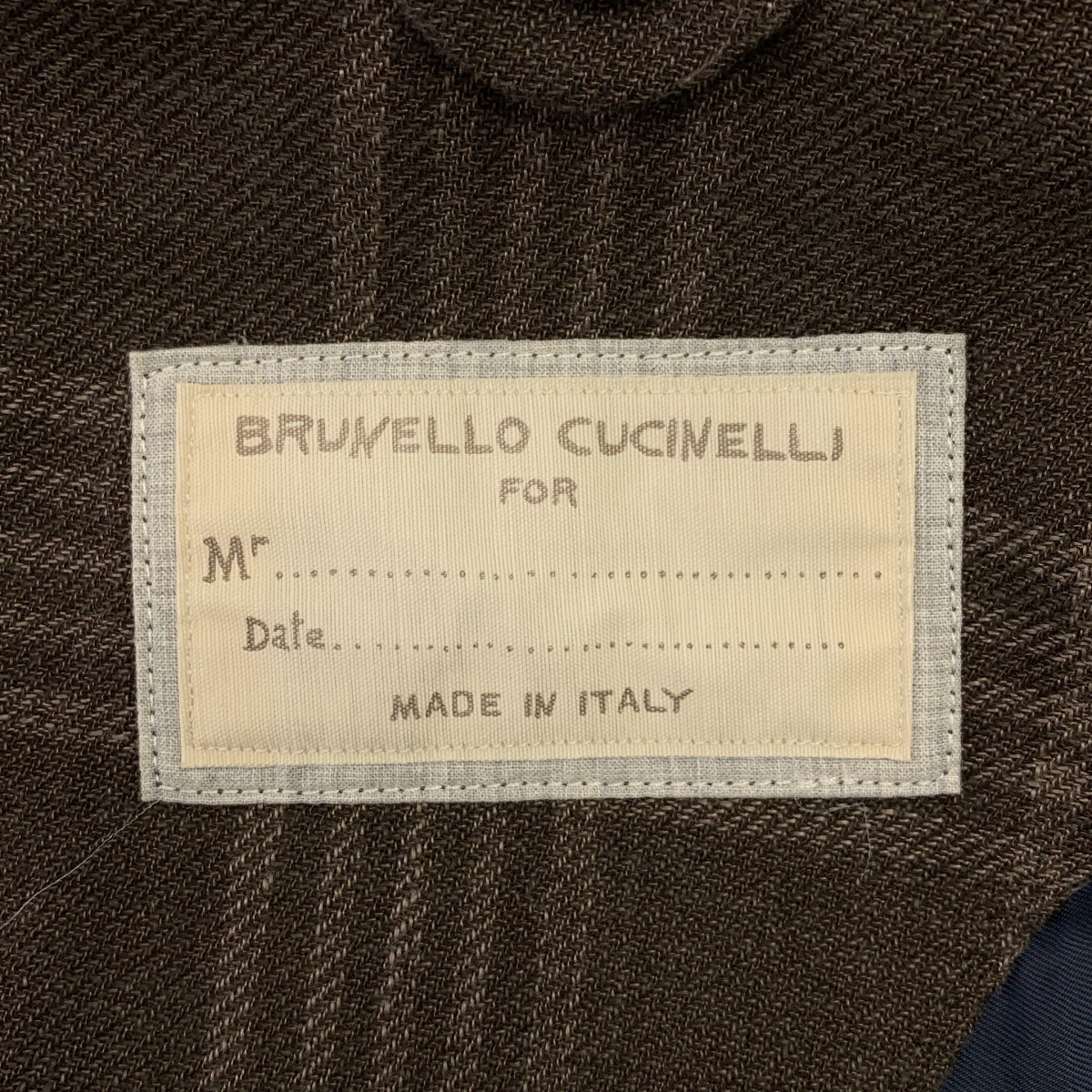 BRUNELLO CUCINELLI / ブルネロクチネリ チェック シングルブレスト テーラードジャケット