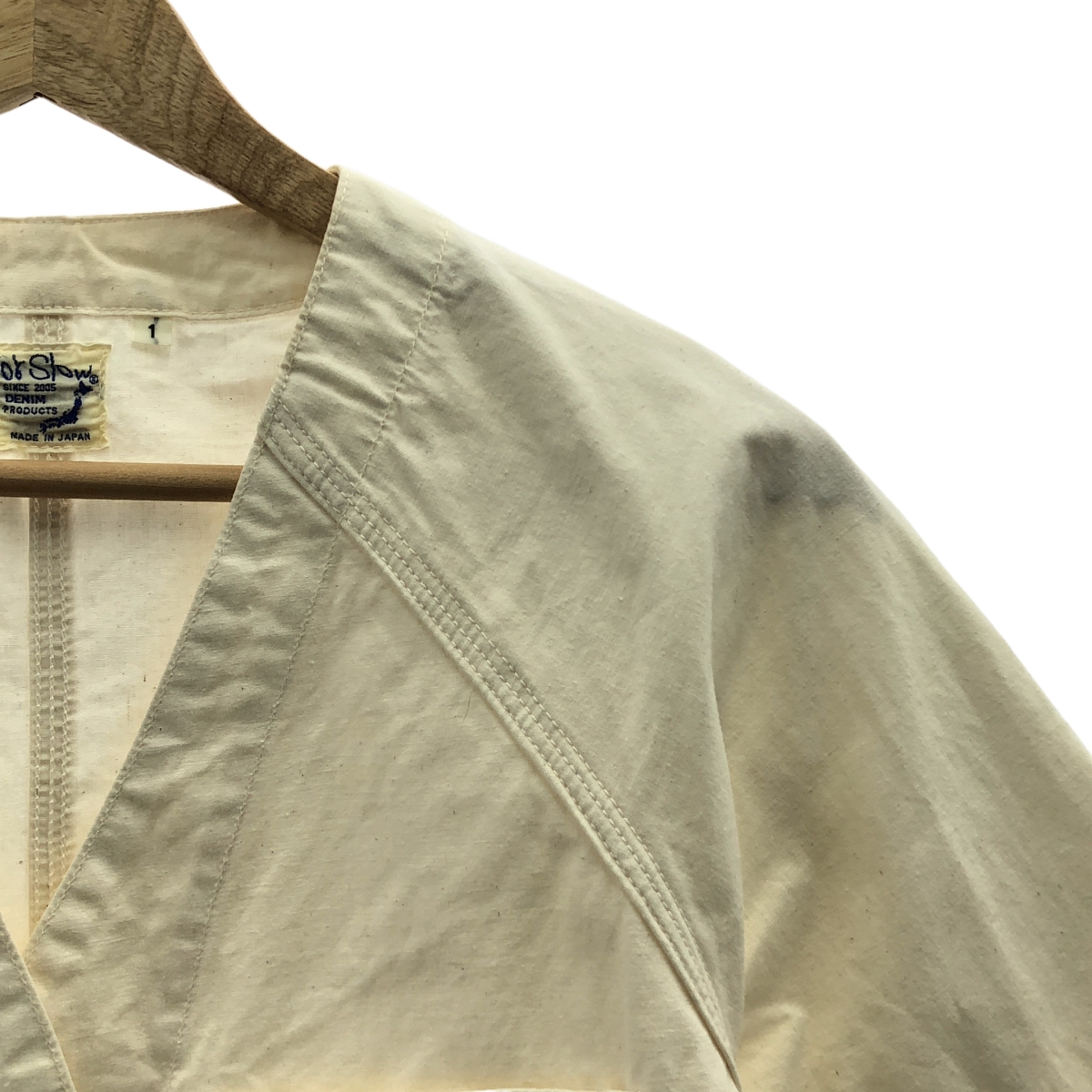 orslow / オアスロウ ノーカラー カバーオール ワークジャケット