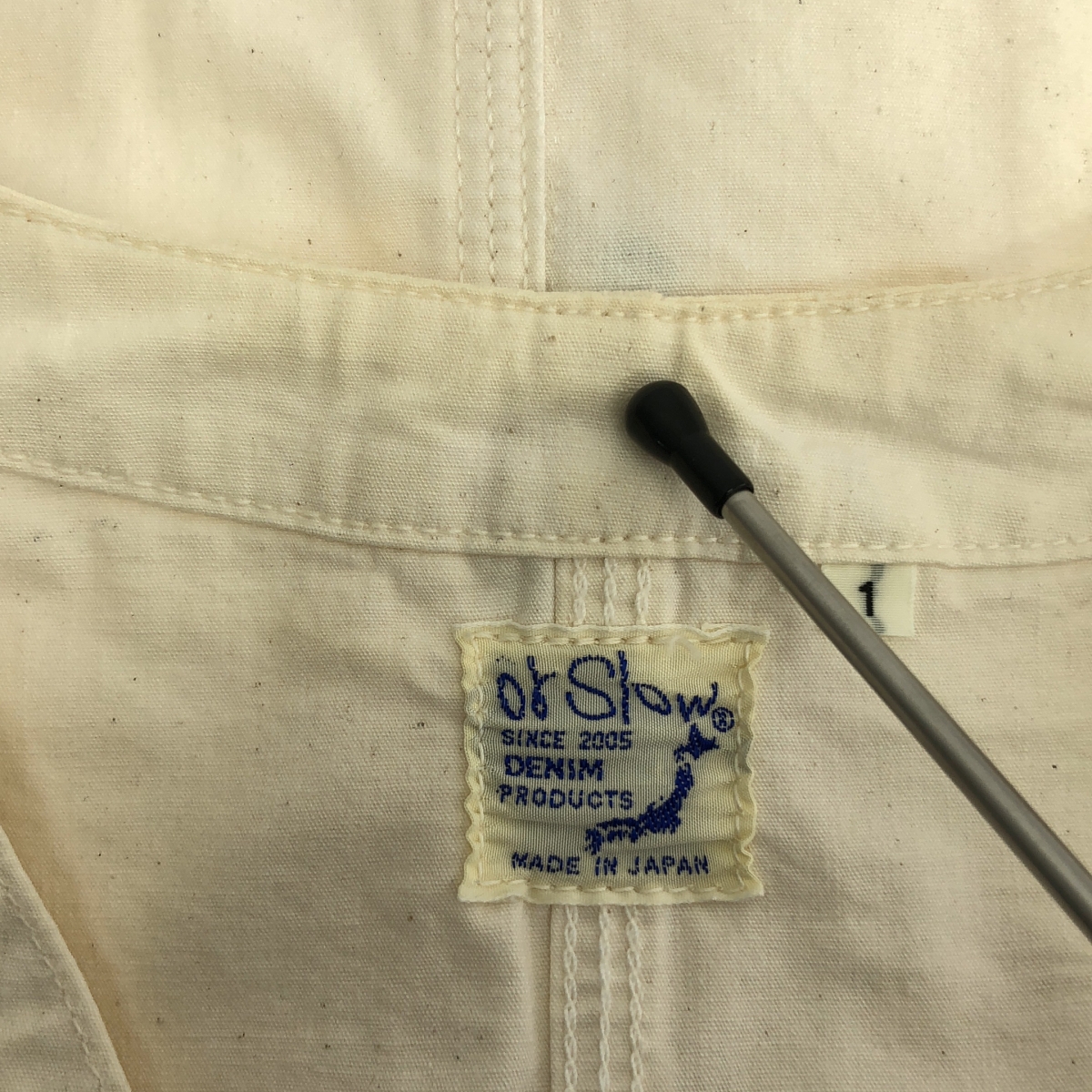 orslow / オアスロウ ノーカラー カバーオール ワークジャケット