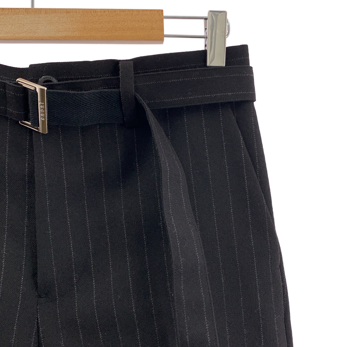 sacai / サカイ Chalk Stripe pants ウール ストライプ フレア パンツ