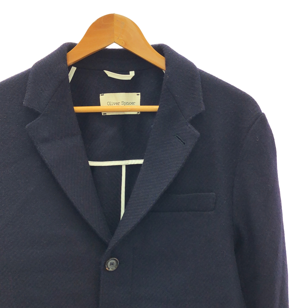 Oliver Spencer / オリバースペンサー ウール チェスター コート
