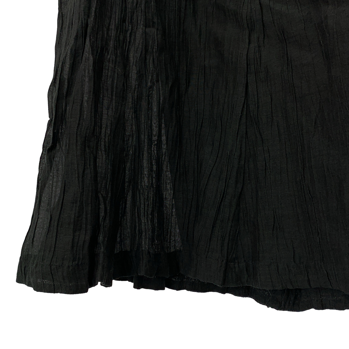 HOUSE OF LOTUS / ハウスオブロータス コットン シルク シワ加工 ワイドパンツ