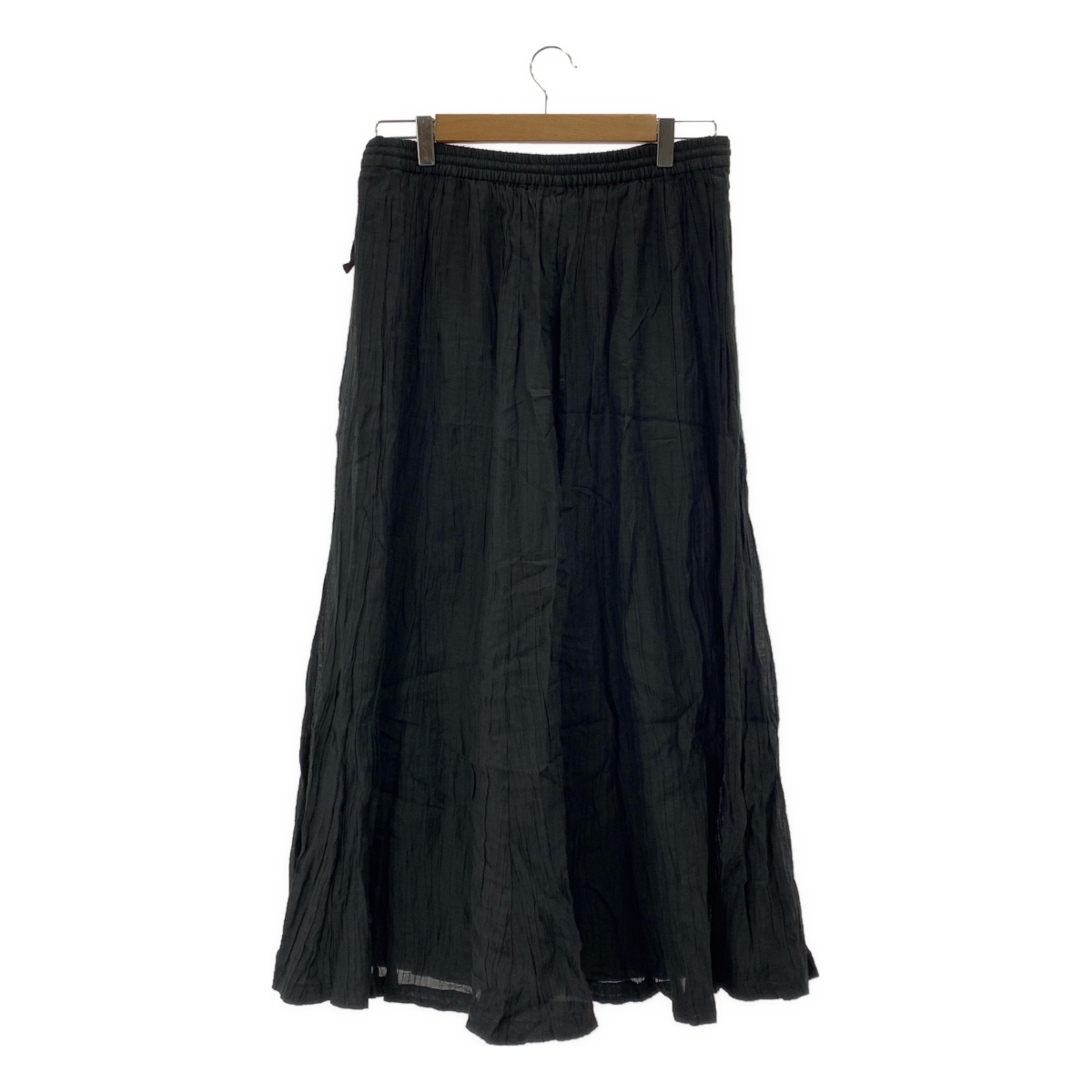 HOUSE OF LOTUS / ハウスオブロータス コットン シルク シワ加工 ワイドパンツ