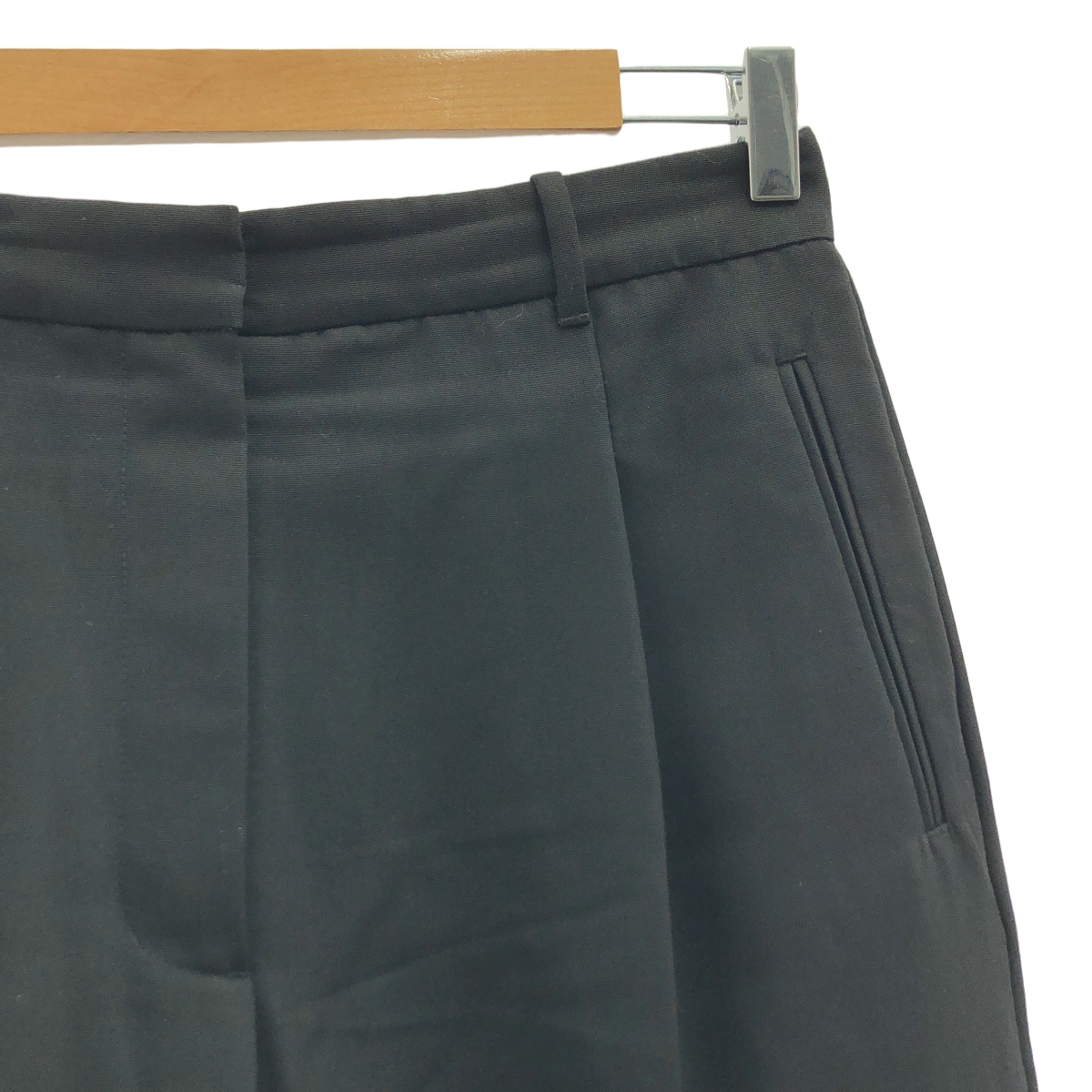 3.1 Phillip Lim / スリーワンフィリップリム ウール混 ワイド タックパンツ