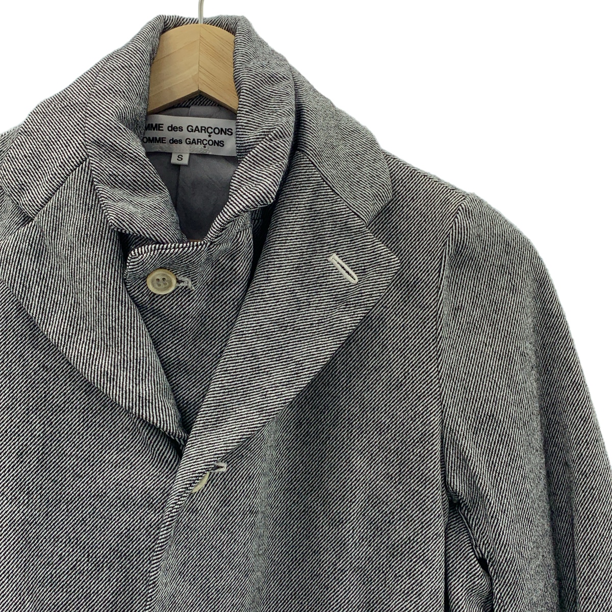 COMME des GARCONS COMME des GARCONS / コムコム ポリエステル ウール レイヤードジャケット