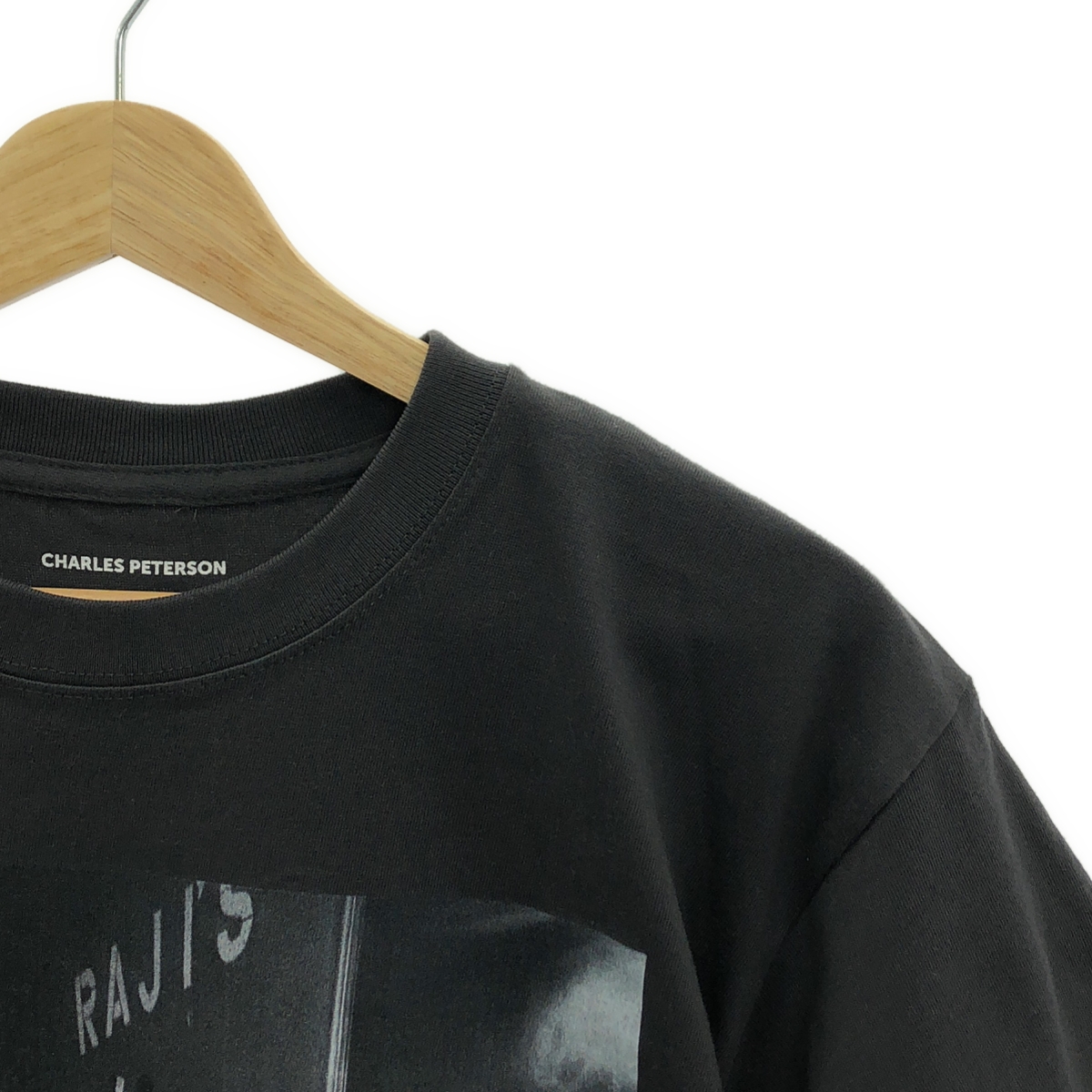 その他 Charles Peterson Nirvana Kurt Cobain フォト プリントTシャツ